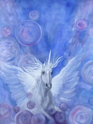 Unicorn painting